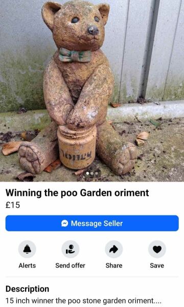 For sale on social media...this could be yours...