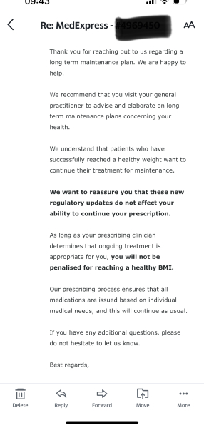 Maintenance Policy Email Cloud Pharmacy And Others. (A list of Mounjaro maintenance providers)