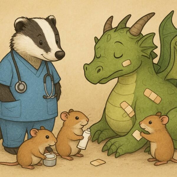 The Bluestocking does a late night flit again