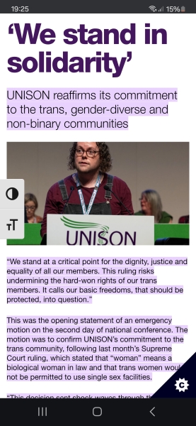 UNISON Women’s conference