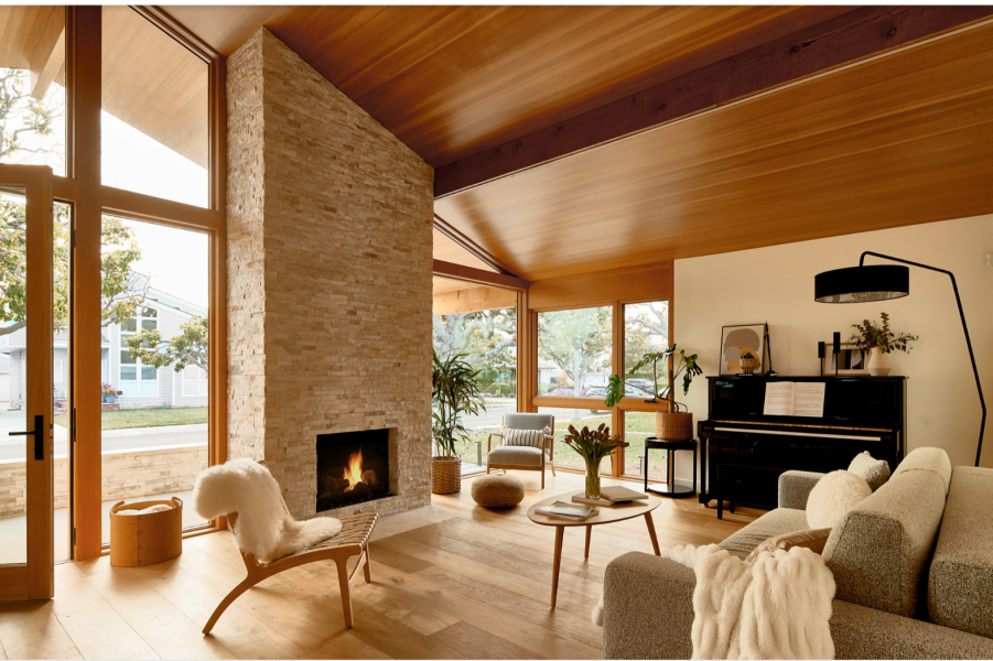 What colours would you decorate this living room?