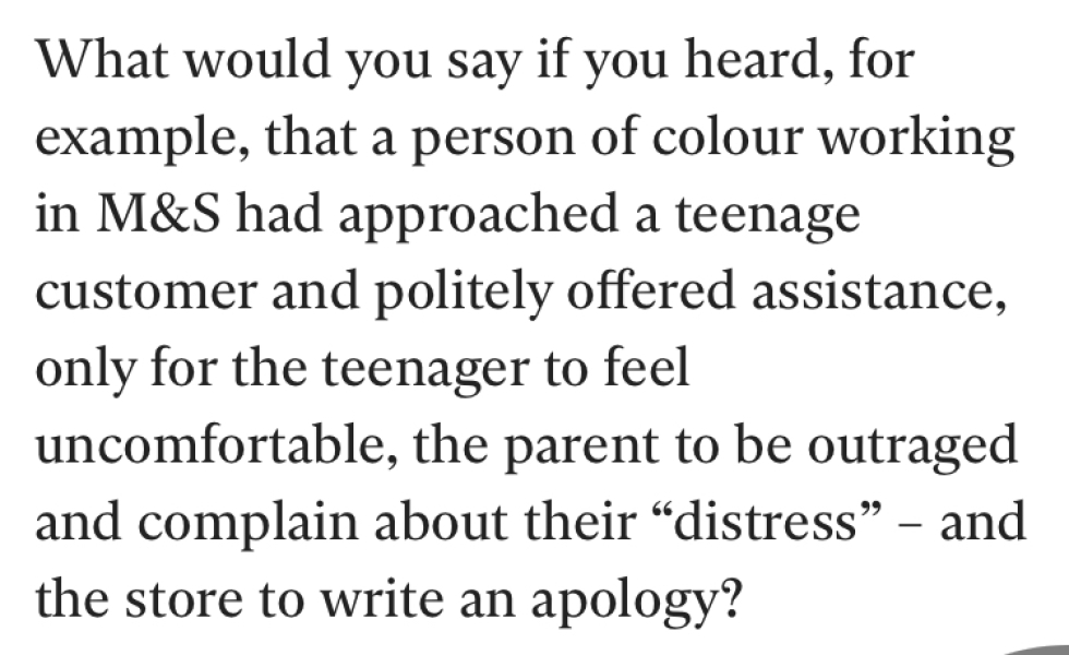 To think this journalist from the independent is rather deluded ?