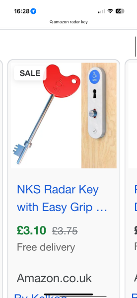 "Man in ladies loo (with little daughter)" - and separately "Man in ladies loo (with wife with dementia)"