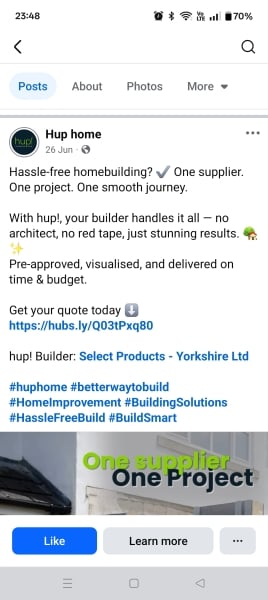 Has anyone else had a nightmare with Hup/Ultraframe extensions?