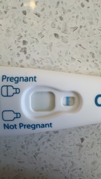 Faint positives then possibly implantation bleed?
