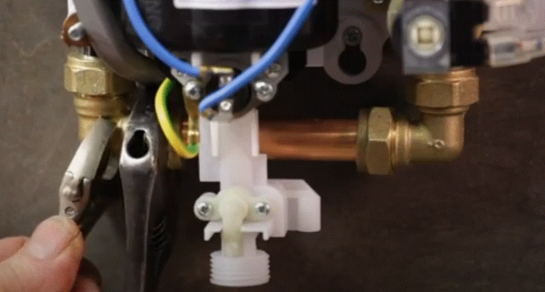 Replacing an electric shower with exactly the same model myself