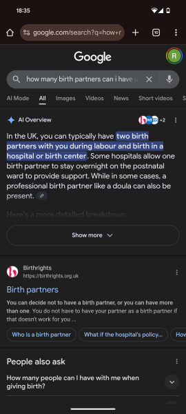 AIBU to ask if you had your own Mother present when you gave birth?