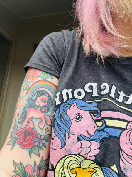 Flamingo tattoo