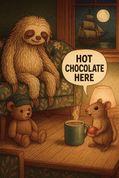 The Bluestocking does a late night flit again