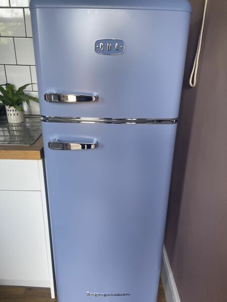 Vintage style fridge CDA/ Electriq fridge/freezer
