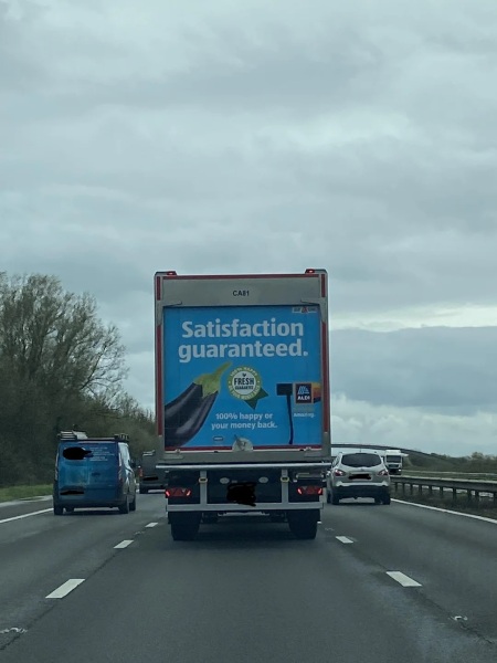 Would you go round with this on your work van?
