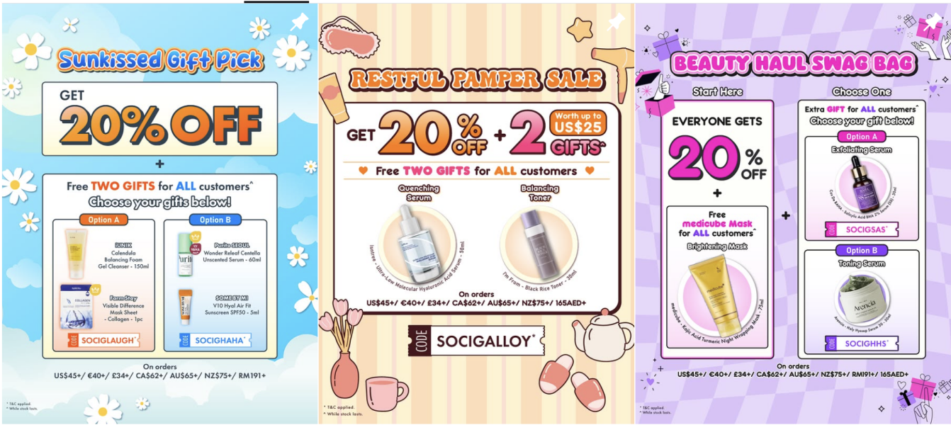 Beauty chat - freebies/gifts with purchase/offers THREAD FOUR