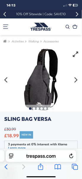 Looking for dog walking bag