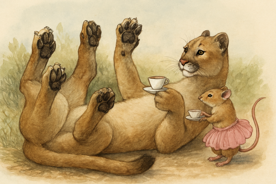 The Bluestocking does a late night flit again