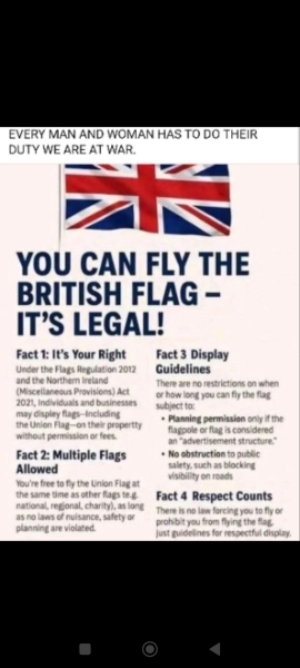 Children asking about the current influx of England flags…