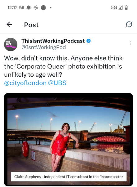Where do people think the transvestites have gone?