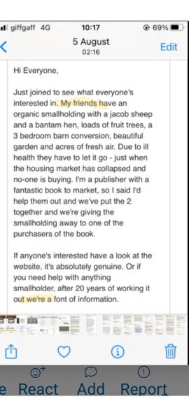 Thread 15: To feel disappointed after reading this in The Observer about the author and her husband from The Salt Path book and film?