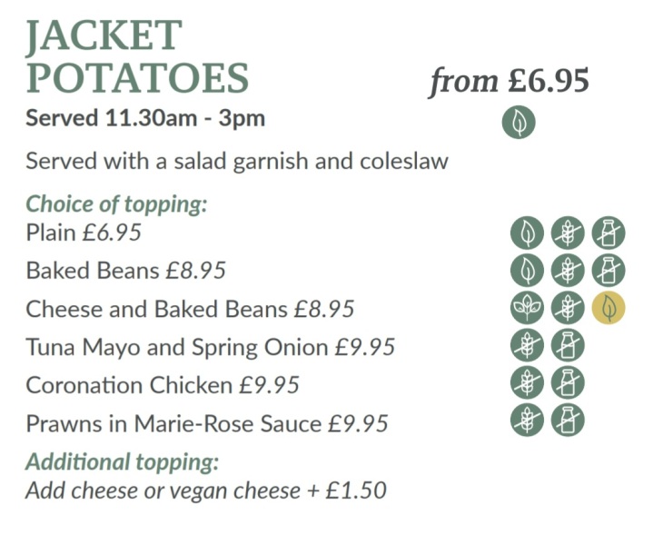 Would you pay £11 for a baked potato in a cafe?