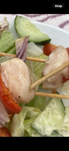 Does this chicken look cooked to you?