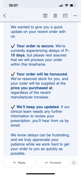 Medexpress- prescribing? Delivering?