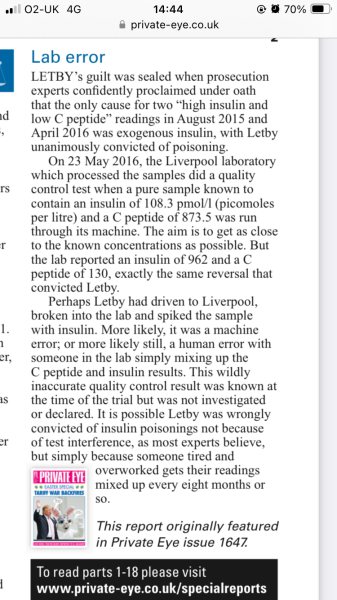Lucy Letby: have you changed your mind - thread 3