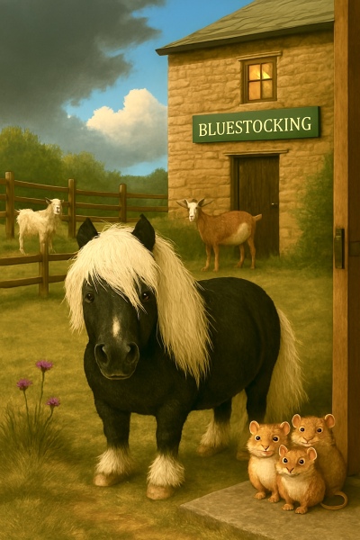 The Autumn Bluestocking - mist, mellow fruitfulness and hot chocolate!