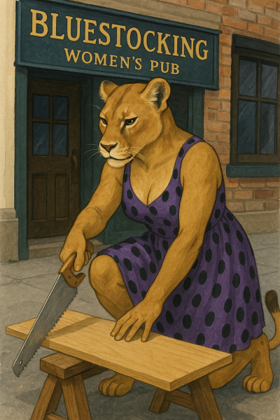 The Bluestocking - holding the line and losing the thread