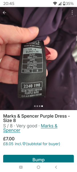 To think size 12 isn’t Large?