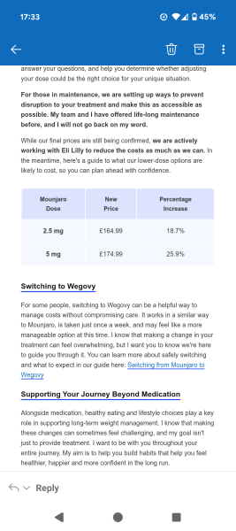 Another calm and supportive thread to discuss the Price Increases: Mounjaro THREAD TWO