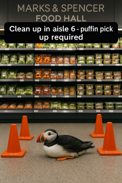 The Bluestocking does a late night flit again