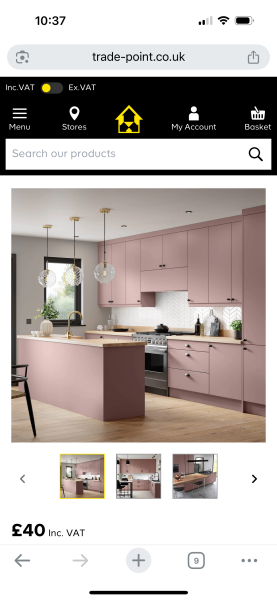 If you were buying a kitchen today, what colour would you go for?