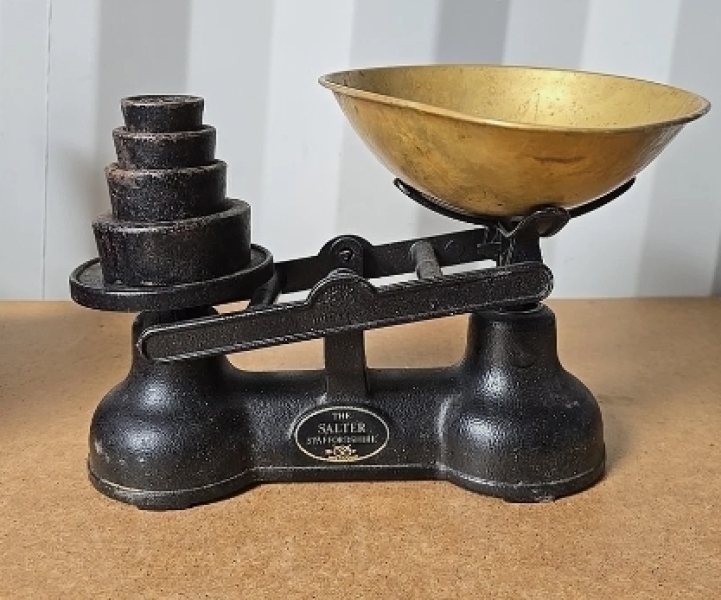 Portable scales to weigh food