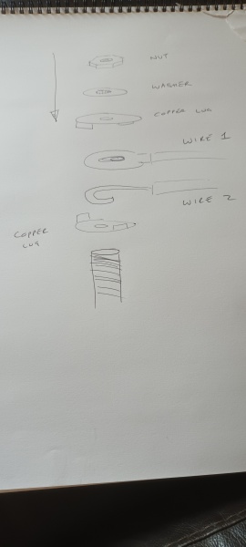 Replacing an electric shower with exactly the same model myself