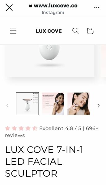 ‘Luxe Cove’ facial thing - anyone used one?