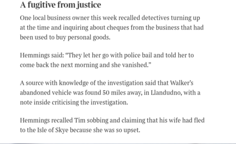 Thread 13: To feel disappointed after reading this in The Observer about the author and her husband from The Salt Path book and film?