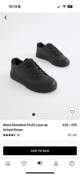 School shoes- boy starting y7