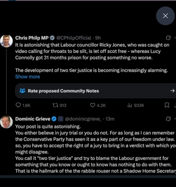 Still think Two Tier justice does not exist?