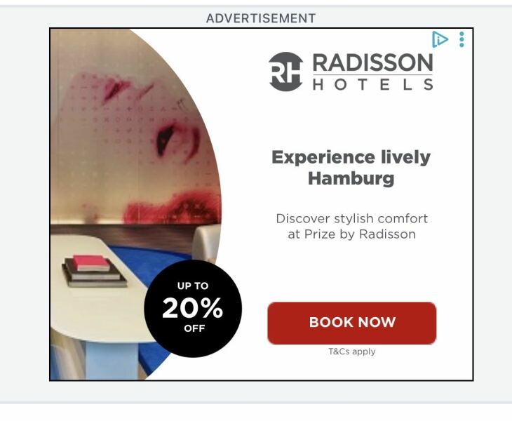 Weird adverts?