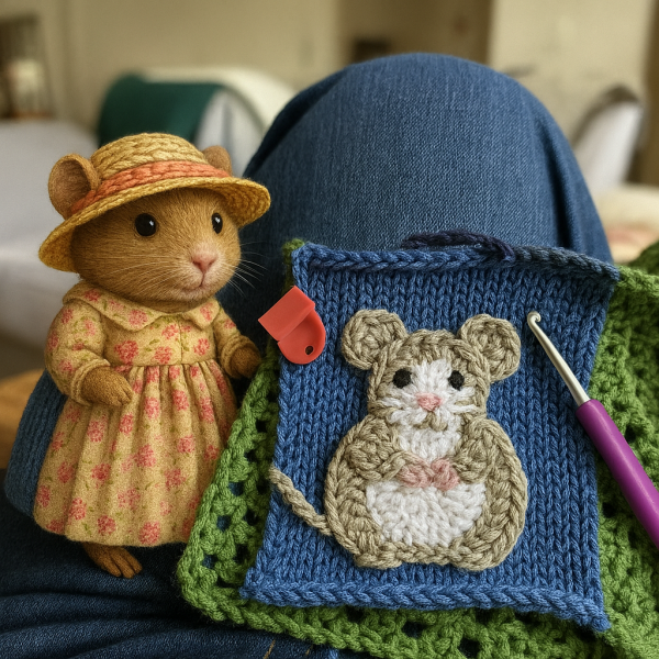 Woolly Hugs. Desperately sad news we are afraid. Making a Blanket for lovely Swashbuckled whose son has tragically died.