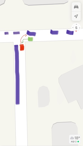 A driving / right of way thread
