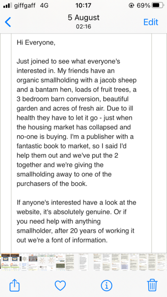 Thread 15: To feel disappointed after reading this in The Observer about the author and her husband from The Salt Path book and film?