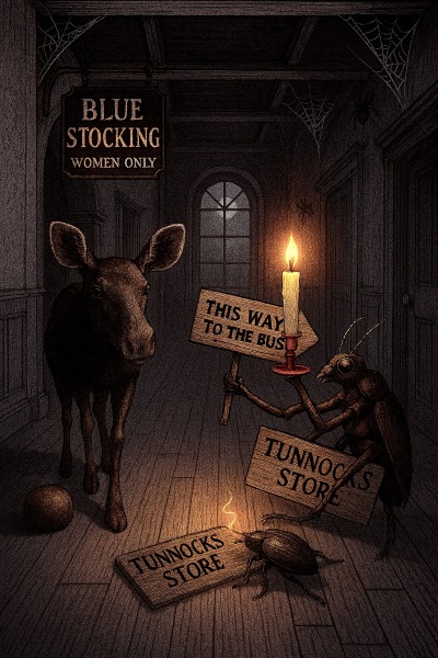 The Bluestocking - holding the line and losing the thread