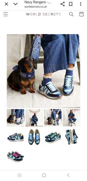 Stylish trainers for work