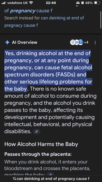 To have one small glass of red wine at 38 weeks pregnant?