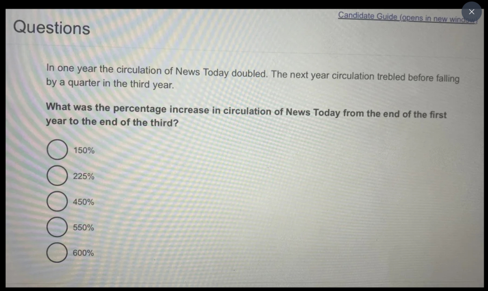 Maths question - Civil Service is wrong (we now have 100% more threads about the subject)