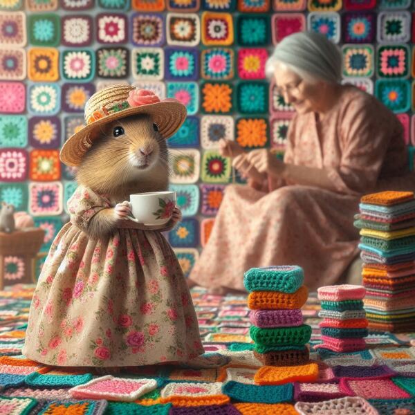 Woolly Hugs. Desperately sad news we are afraid. Making a Blanket for lovely Swashbuckled whose son has tragically died.