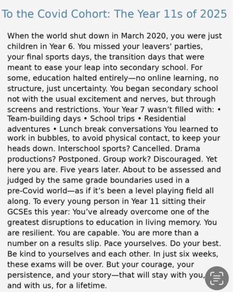 Year 11 - 2024/2025: And relax! Support Thread for the summer holidays.