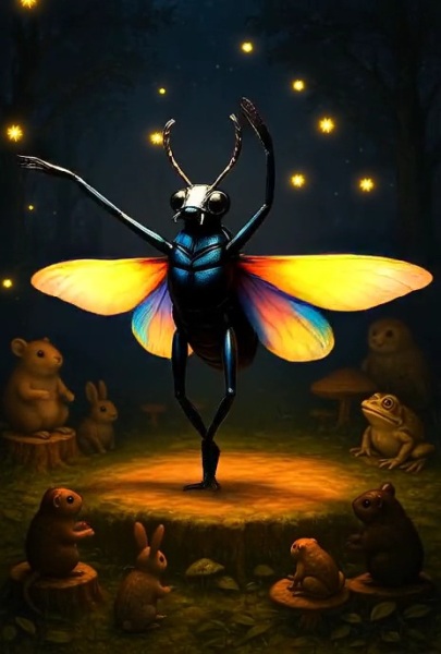 The Bluestocking does a late night flit again