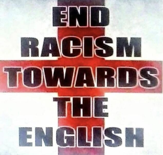 To ask those who are not white brittish how they feel about the flags?