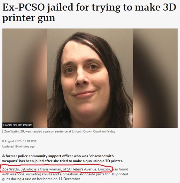 Zoe Watts. BBC report is misleading.
